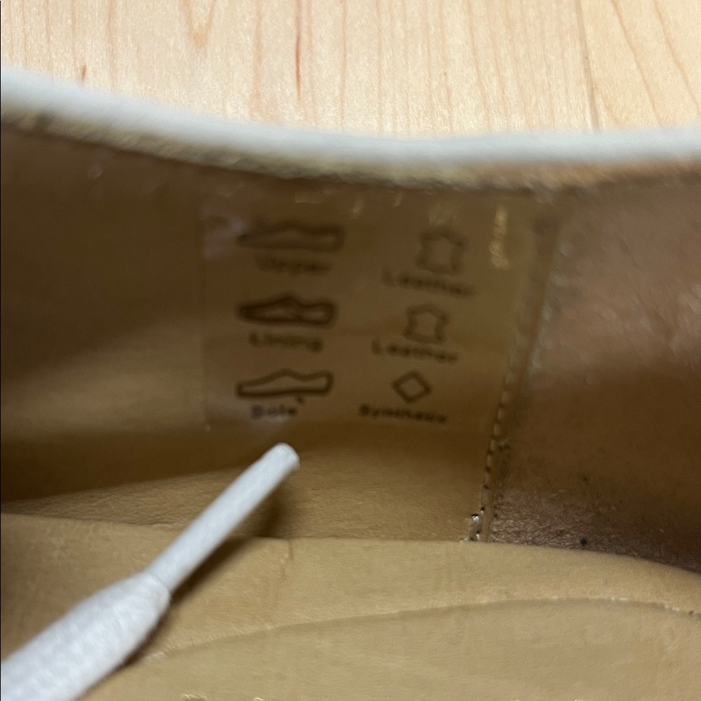Patina Portland Leather White Casual Sneakers - Picture 10 of 11